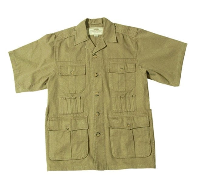 Short sleeve safari clearance jacket