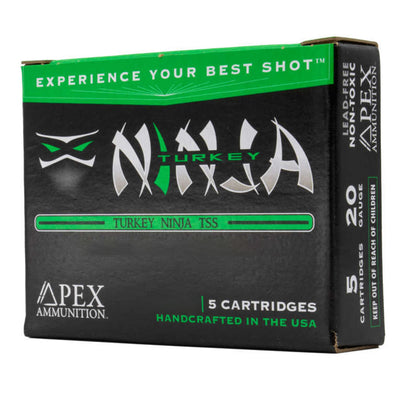 Apex Turkey Ninja Tss Ninja Shotgun Ammo 12 Ga. 3.5 In. 2-1/2oz #8.5 Shot  5rd