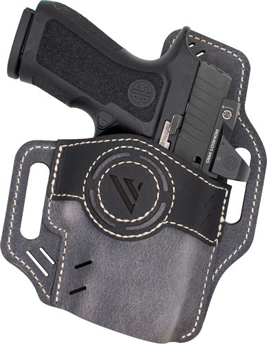 Versacarry Luna Holster Owb - Grey Base Black Patch Size 1