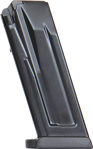 Hk Magazine P30sk/vp9sk 9mm - 10rd Black Steel Flush Plate