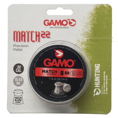 Gamo Match Pellets Flt Nse .22 250ct