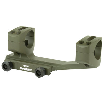 Warne Fixed Msr Cantilever Scope Mount Matte Black 1 In. Msr Ideal Height