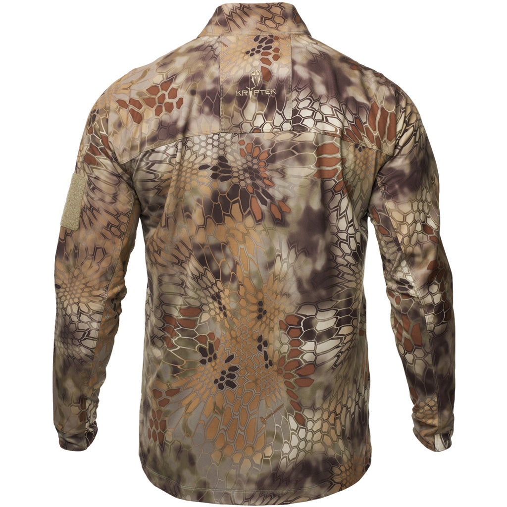 Kryptek Valhalla 2 Long Sleeve Zip Shirt Highlander X-large