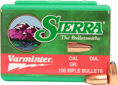 Sierra Bullets .22 Cal .224 - 50gr Sp Blitz 100ct