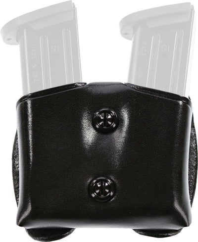 Galco Double Mag Carrier Blk - 9/40/357 Staggered Mags