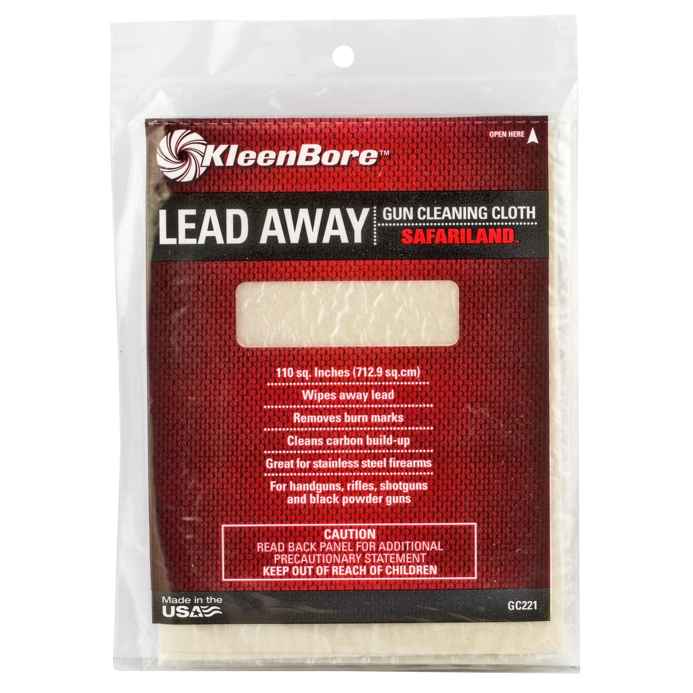 Kleen Br Lead Away Gun Cloth