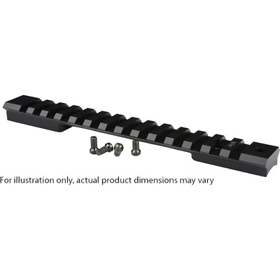 Warne Mountain Tech Tactical Rail Matte Black Savage Short Action