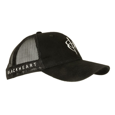 Blackheart Mesh Hat Black One Size