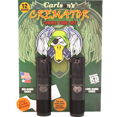 Carlsons Cremator Non Ported Choke Tube 12 Ga. Remington Mr And Lr 2 Pack