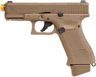 Umarex Glock 19x Gen5 6mm Air - Soft Co2 Powered Coyote