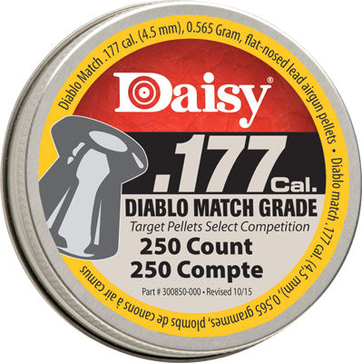 Daisy Match .177 Pellet - 250-count 10-pack Case