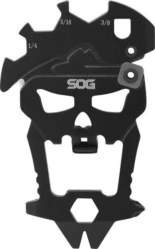 Sog Macv Tool Hardcased Black - Keychain Tool W/12 Components