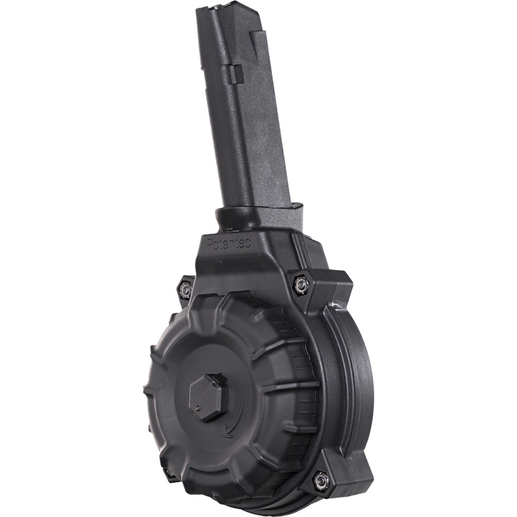 Promag Polymer Drum Magazine Glock 48/43x 9mm Black 50 Rd.