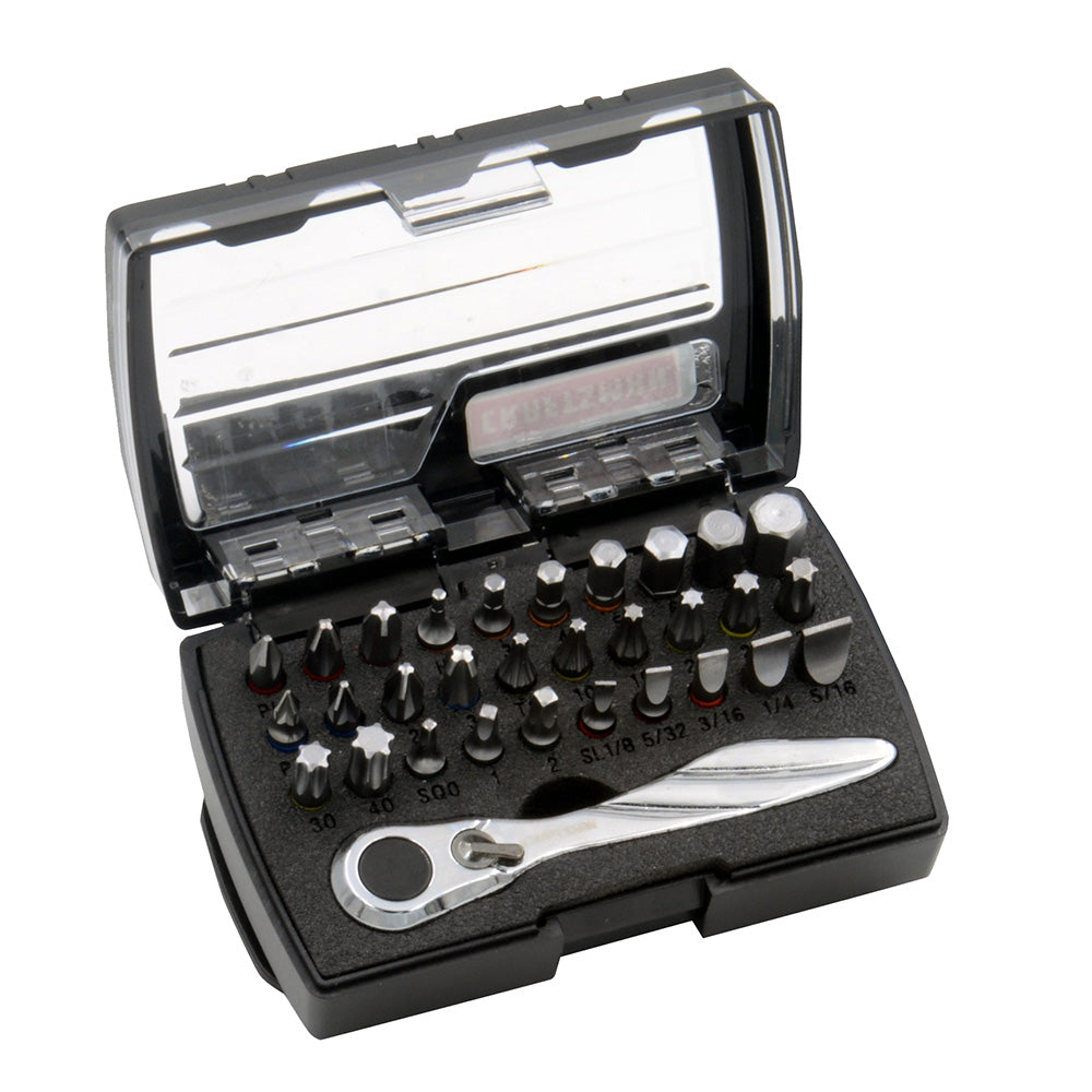 CRAFTSMAN® 31-Piece Mini Ratchet & Bit Set - 1/4" Drive Ratchet