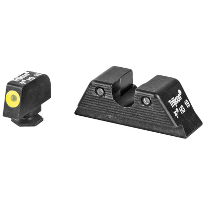 Trijicon Night Sight Set Hd Xr - Yellow Outline For Glock 17mos