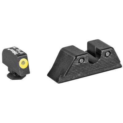 Trijicon Night Sight Set Hd Xr - Yellow Outline For Glock 17mos