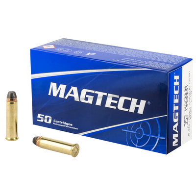 Magtech 357 Mag 158gr - 50rd 20bx/cs Sjsp Flat