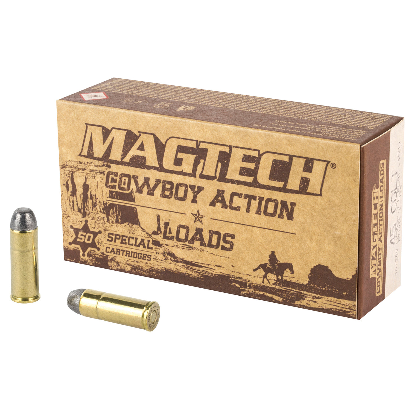 Magtech Cowboy 45 Lc 250gr - 50rd 20bx/cs Lead Fn