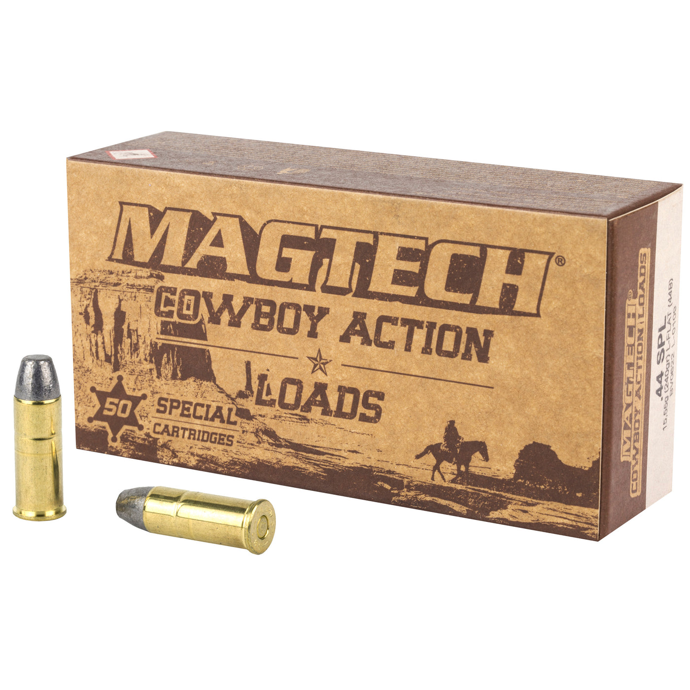 Magtech Cowboy 44 Sw Spec - 50rd 20bx/cs 240gr Lead-fp