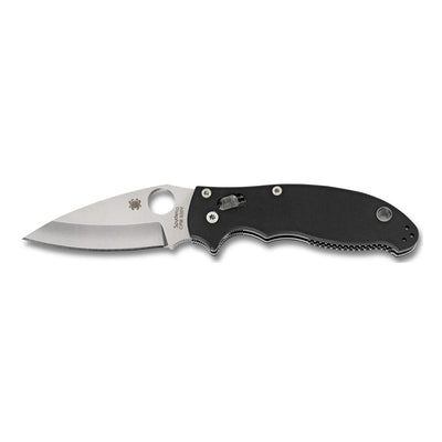 Spyderco Manix 2 Black G10 Plainedge