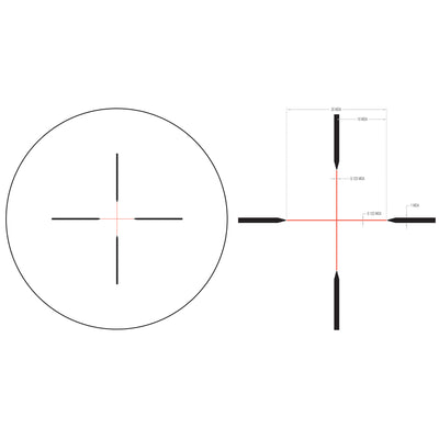 Trijicon Credo Hx 2.5-10x56 Std Red