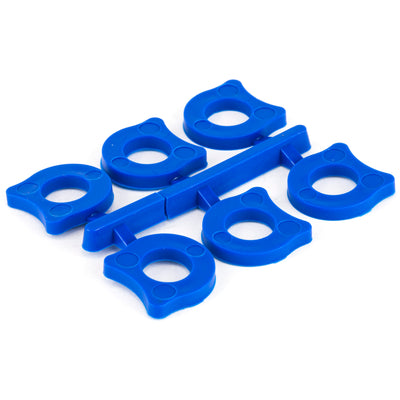 Wilson Shok-buff Shock Buffers - For 1911 6-pack Blue Polymer