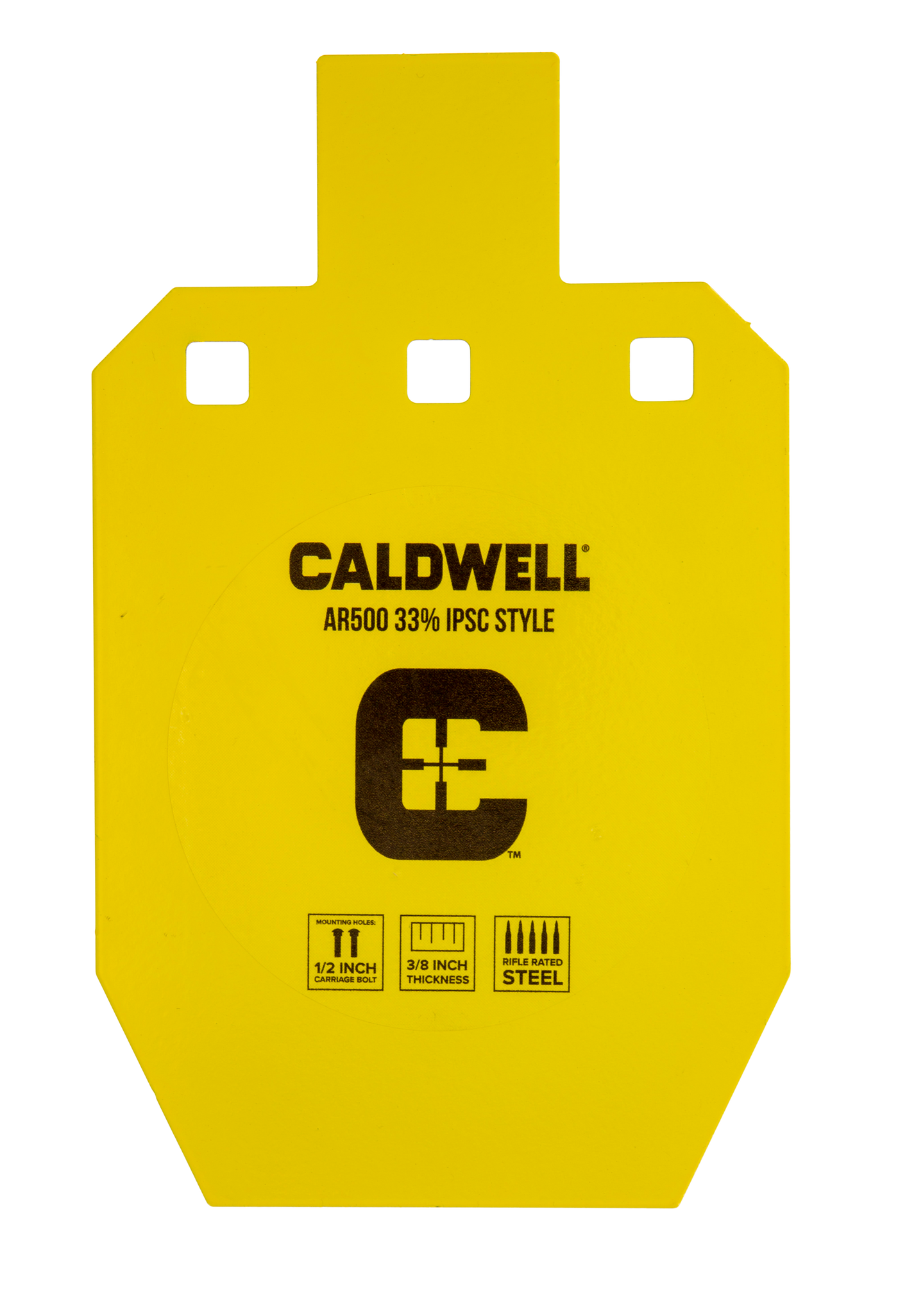 Caldwell Ipsc, Cald 1116697  Ar500 33% Ipsc Steel