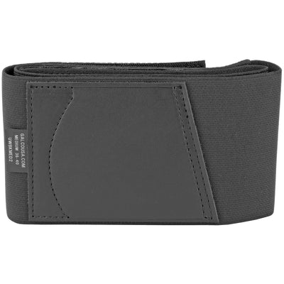 Galco Underwrap Blk Belly Band - 2 Leather Holsters Med 36-40