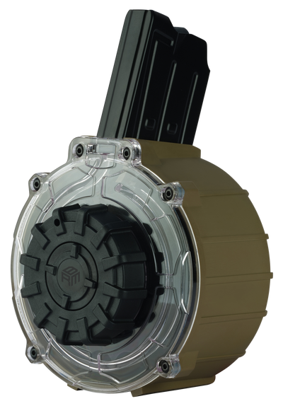 Typhoon Defense (armsco) Drum Magazine, Typhoon Brdmfde01   20rd Drum Mad Fde/black