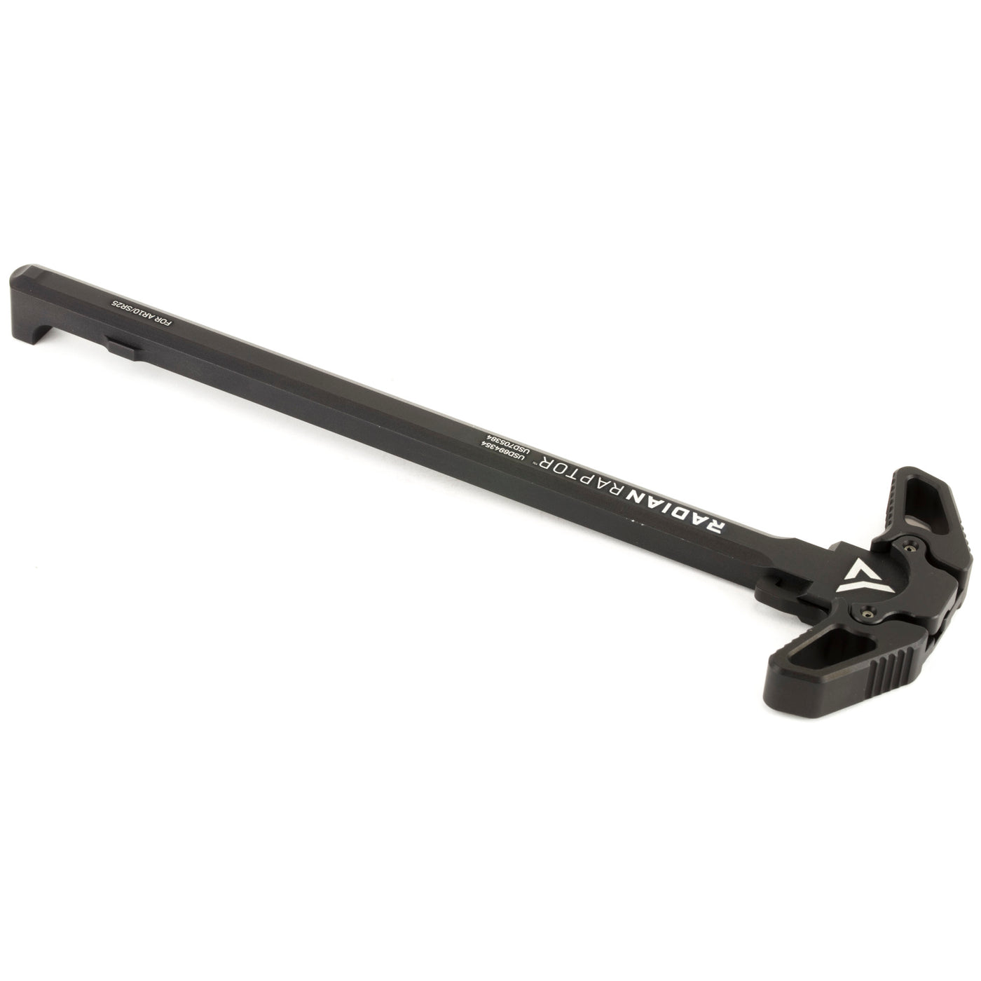 Radian Raptor Charging Handle - Black For Ar10/sr25