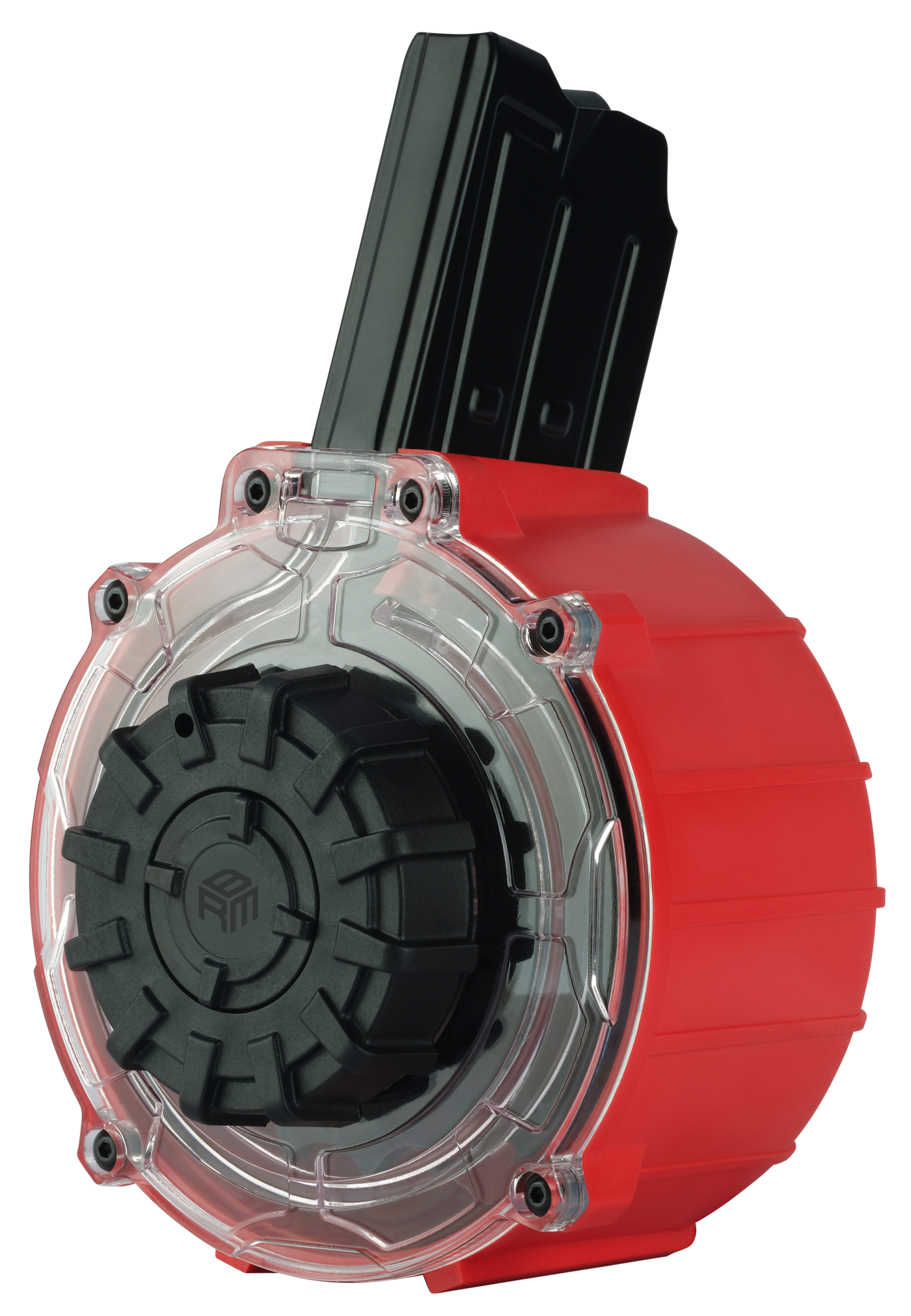 Typhoon Defense (armsco) Drum Magazine, Typhoon Brdmrd01    20rd Drum Mad Red/black