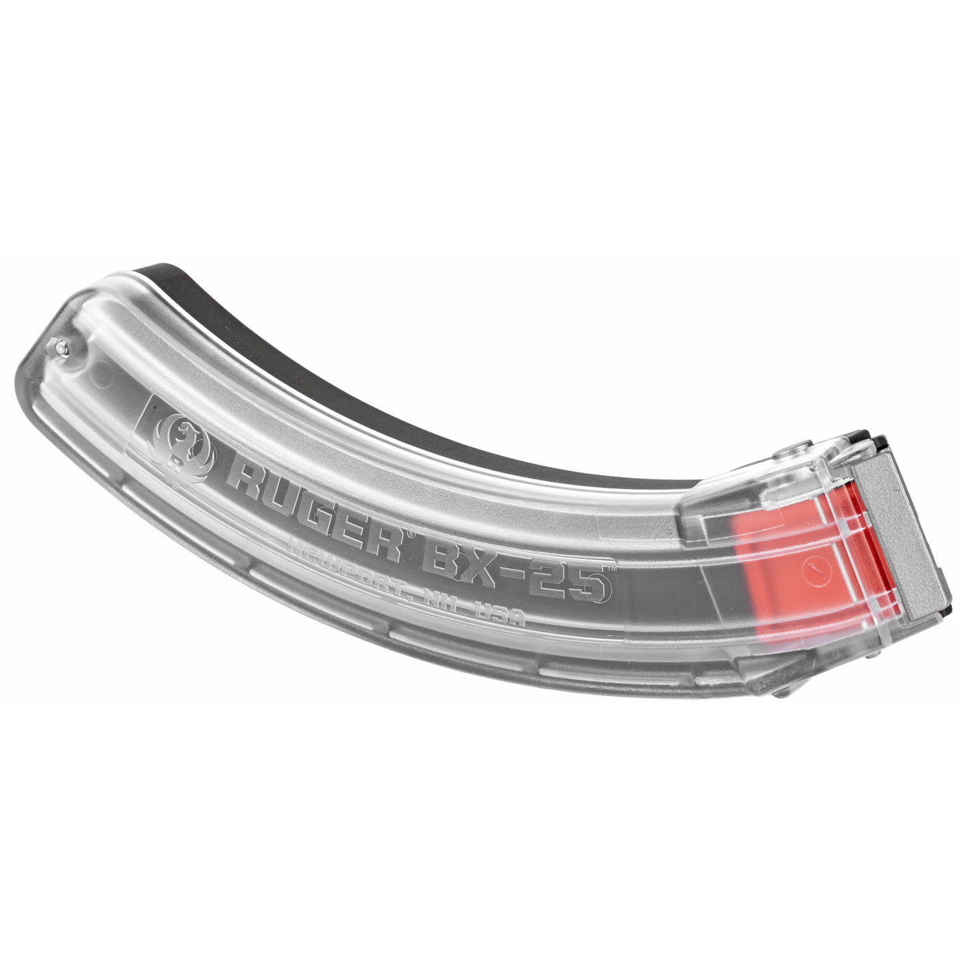 Ruger Magazine 10/22 .22lr - 25rd Clear Polymer