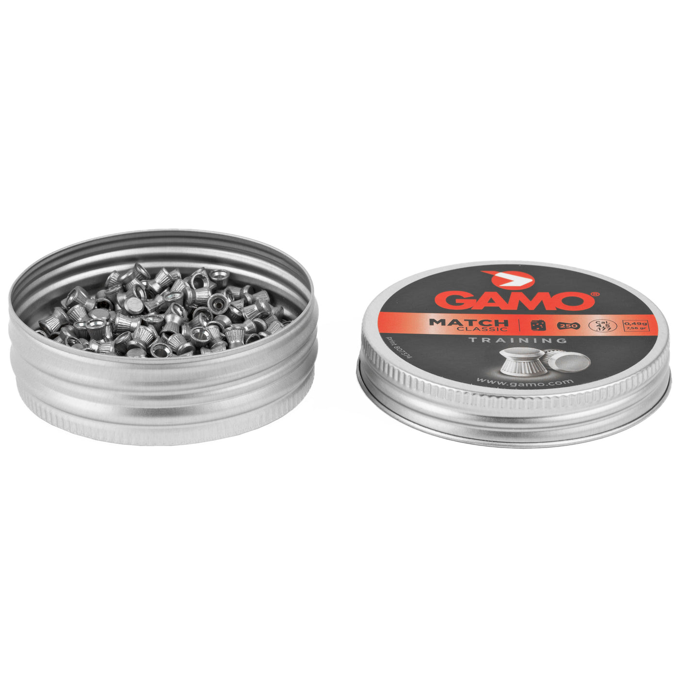 Gamo .177 Match Pellets - 7.5 Grains 250pk Tin