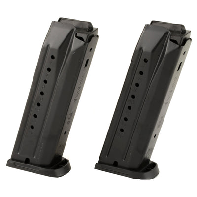 Ruger Magazine Sr9 9mm Luger - 17rd Blued Steel 2-pack