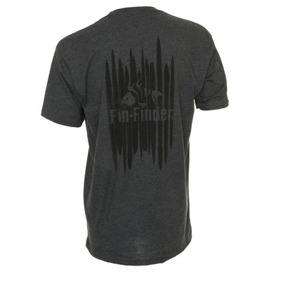 Fin Finder The Barb Tee Charcoal Large