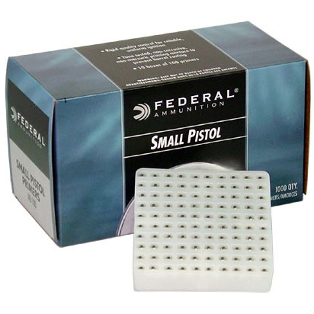 Federal Pistol Primers Small 1000 Ct. Haz