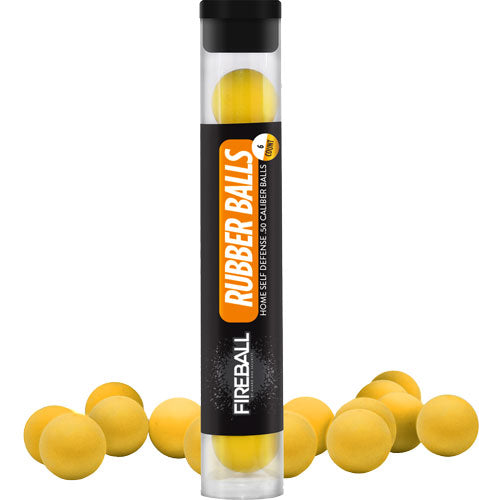 Guard Dog 6-rubber Balls In - Plastic Tube