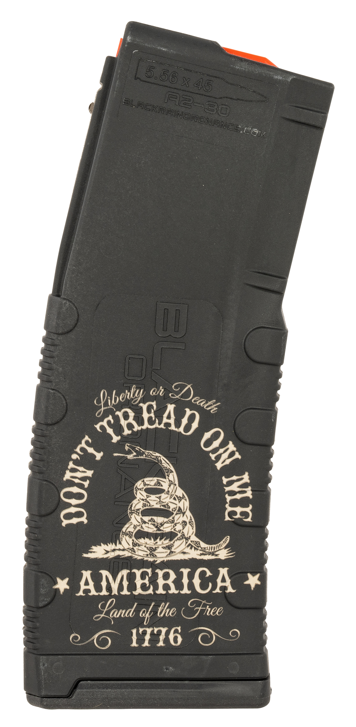 Black Rain Magazine, Bro Mag30-donttread      Dont Tread On Me      30r