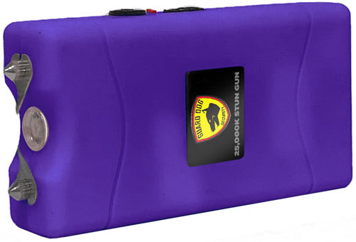 Guard Dog Disabler Stun Gun - W/ Led Light Rechargeable Purp