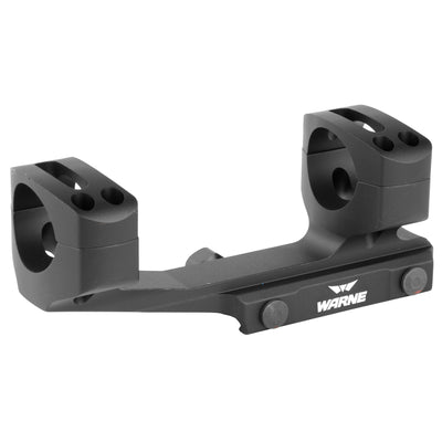 Warne Fixed Msr Cantilever Scope Mount Matte Black 1 In. Msr Ideal Height