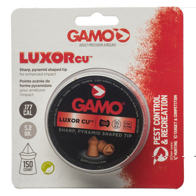 Gamo Luxor Cu Sharp Pyramid Shaped Hunting Pellet