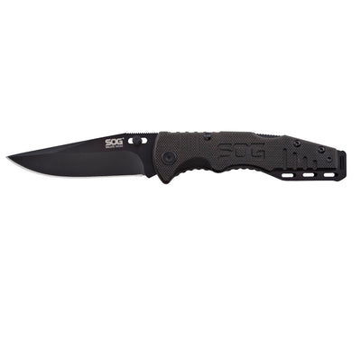 SOG Salute Mini Black Oxide G10