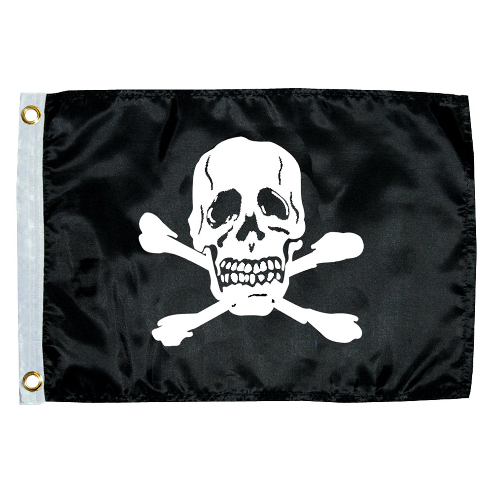 Taylor Made 12" x 18" Jolly Roger Novelty Flag