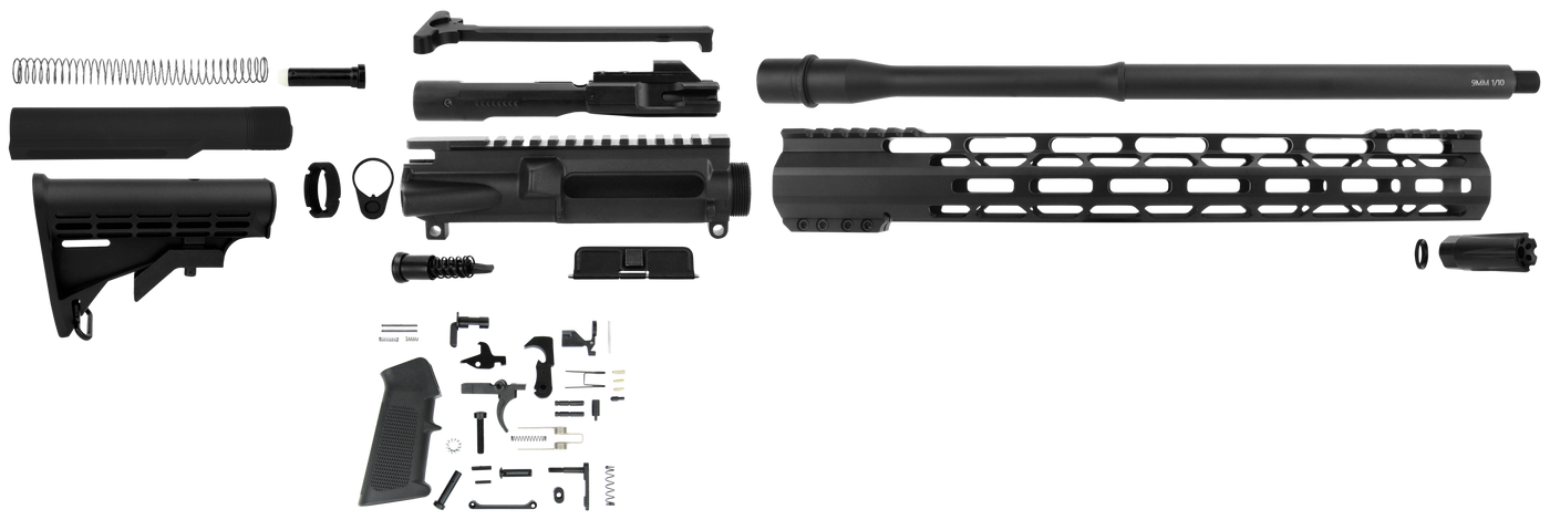 Tacfire Ar Build Kit, Tacfire Ss-rk9mm-16-lpk        9mm   Rfl Build Kit