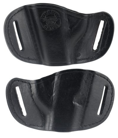 Bulldog Belt Slide Holster Blk - Rh Small & Mini Autos