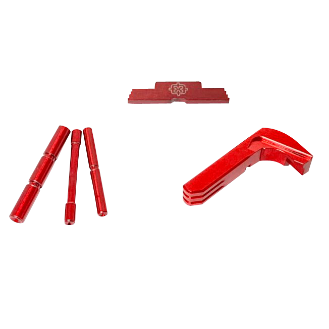 Cross Armory 3 Piece Kit, Cross Crg4okrd Glock 3-piece Kit Gen4 - Red