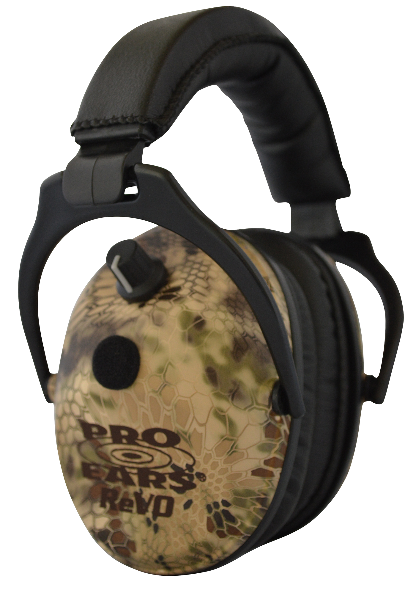 Pro Ears Revo Ear Muff - Electronic Kryptek Highlander