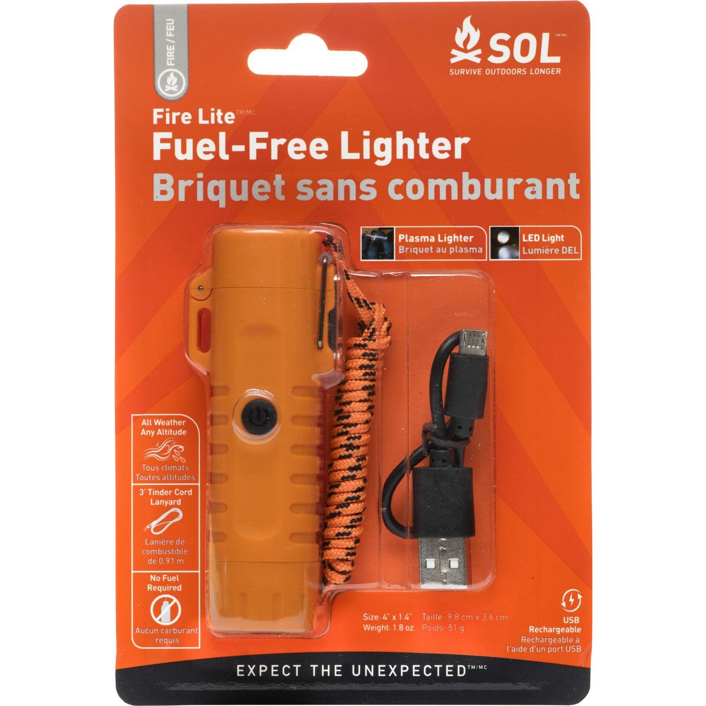 SOL Fire Lite Fuel Free Lighter