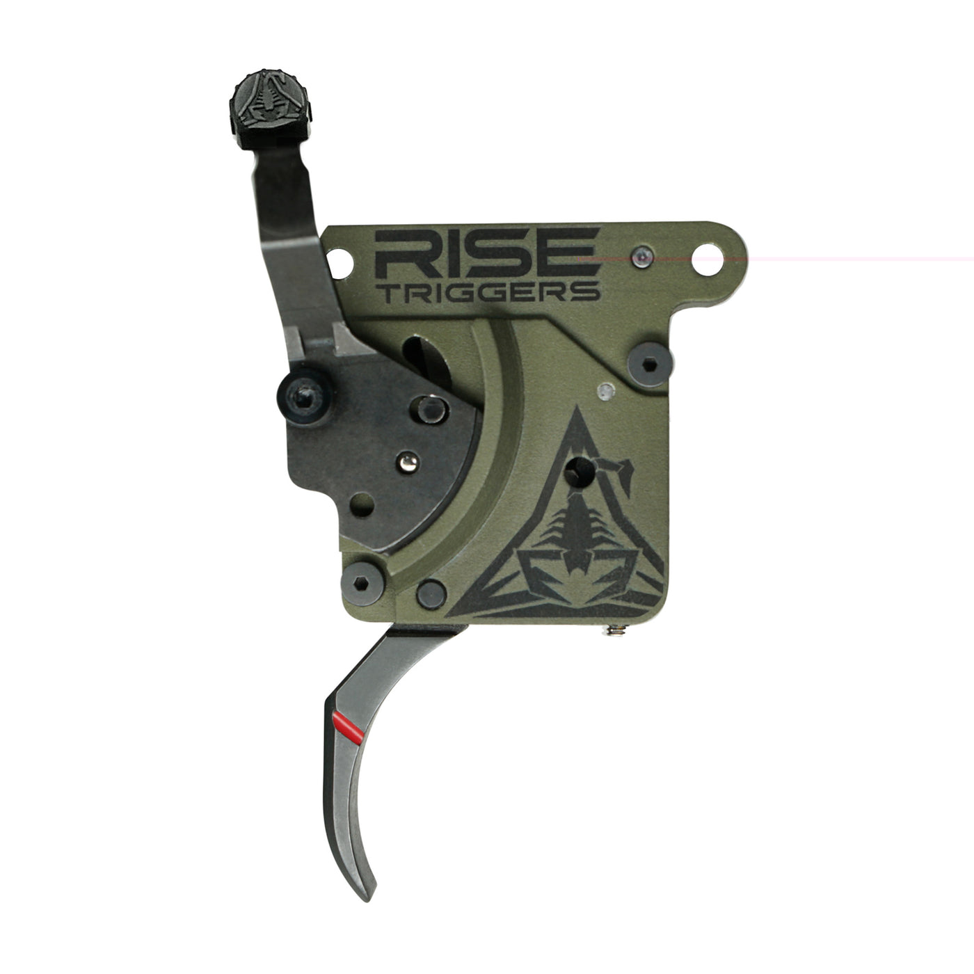 Rise Trigger Reliant Hunter - Rem 700 2-5lb Curved W/bolt Rl