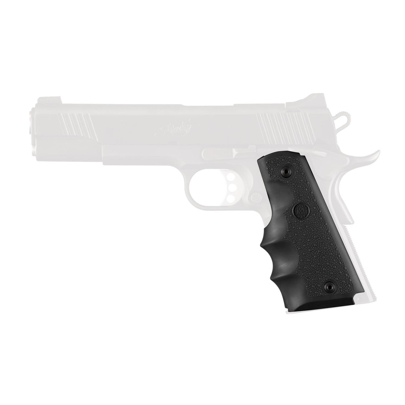 Hogue Grips Colt Govt Model - Wraparound W/finger Grooves